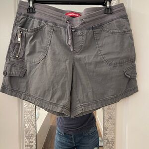 UNIONBAY Women's Charcoal Cargo Shorts